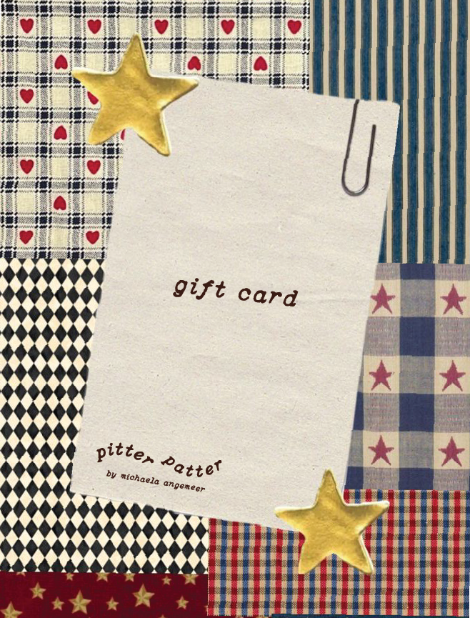 pitter patter gift card