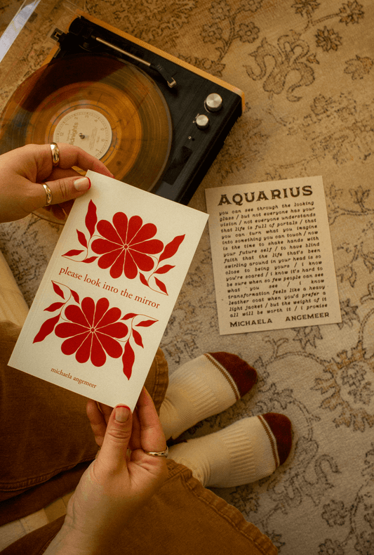 Please Look into the Mirror and Astrology Poetry Print Bundle