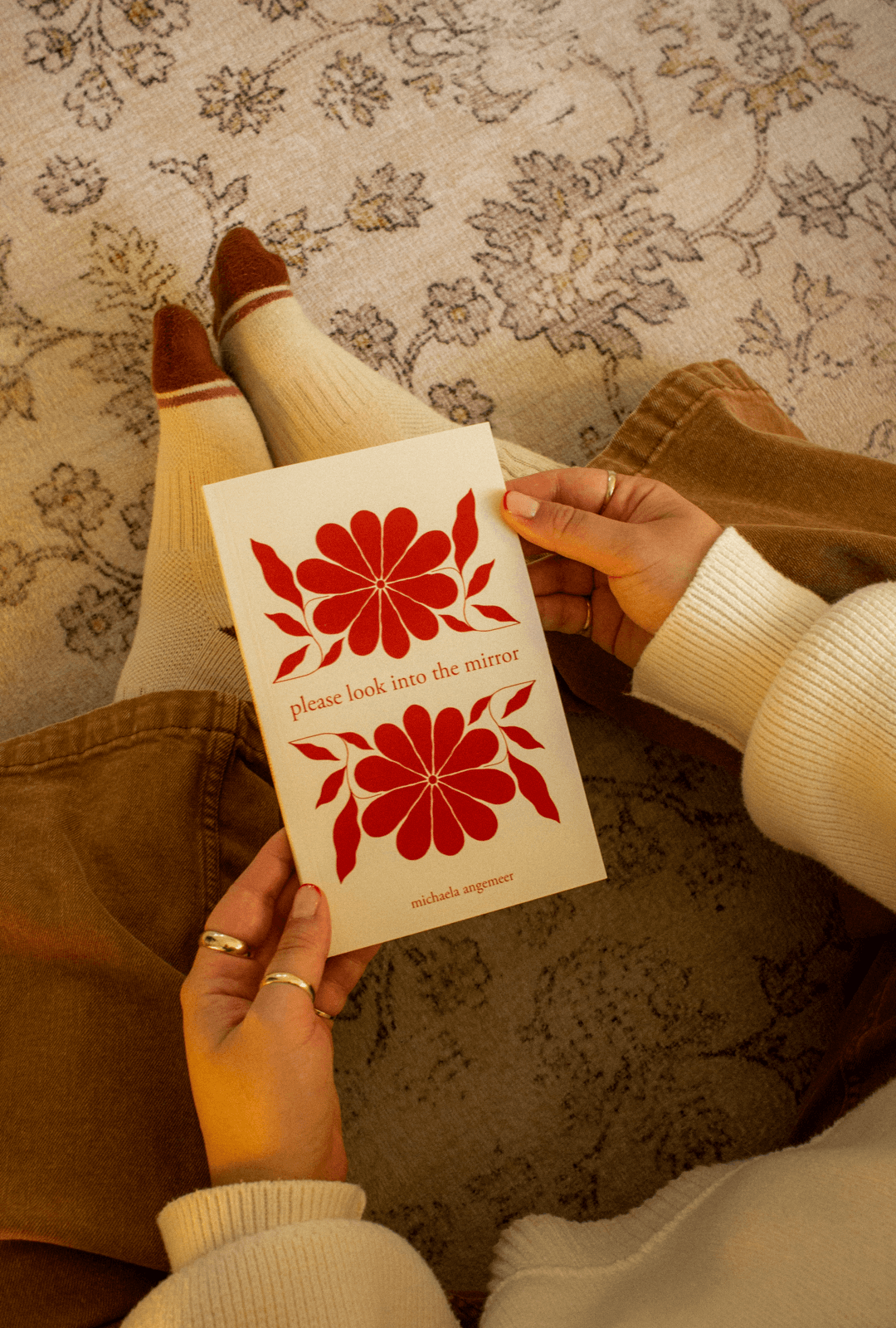 Please Look Into the Mirror Poetry Book