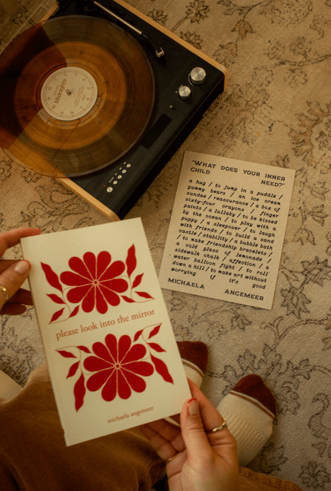 Please Look into the Mirror and Inner Child Poetry Print Bundle